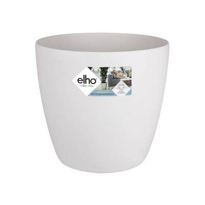 ELHO Pot De Fleurs  Brussels Rond Roues &Oslash;35cm Blanc