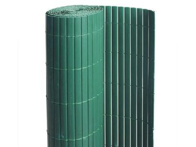 JARDIDECO Canisse PVC double face Vert 18 m - 6 rouleaux de 3 x 1,80 m -