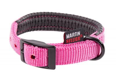 MARTIN SELLIER Collier pour chien Confort rose Longueur 55cm 