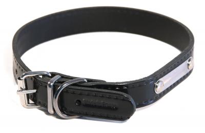 MARTIN SELLIER Collier pour chien rivet&eacute; 20mmx50mm noir