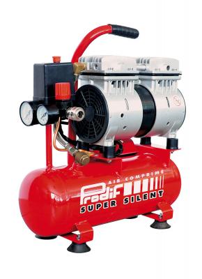Compresseur silencieux 6 litres 0.75cv d&eacute;bit d4air aspir2 100l/m