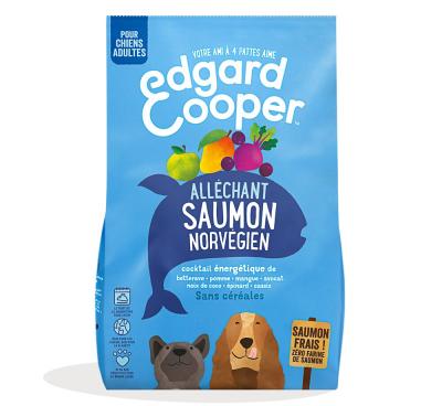 EDG COOPER Croquette Naturelle Chien 12kg Saumon norv&eacute;gien frais