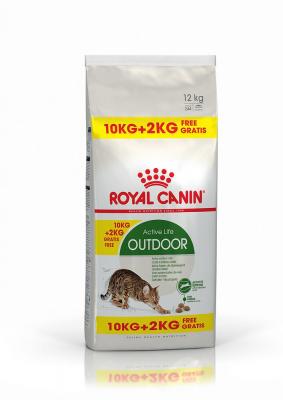 ROYAL CANIN  Outdoor Croquettes Chat 10+2kg