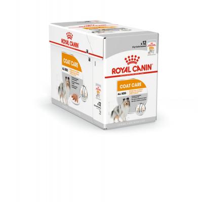 ROYAL CANIN Croquettes chien COAT CARE MOUSSE CHIEN TOUTE TAILLE PELAGE TERNE