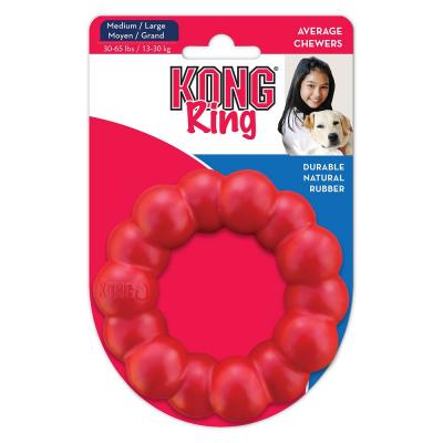 KONG  Jouet Jouet &Agrave; Mordiller Ring M-L