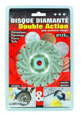 PASSAT Disque diamant double action  Disc02, Diam.125 mm