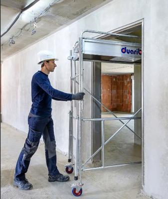 MATISERE Matis&egrave;re - Echafaudage roulant acier - Hauteur de travail max. 2.90m - Travaux sous plafond - 12.532