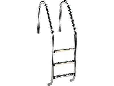 ASTRAL POOL Echelle standard pour piscine - 3 marches neutres - Inox