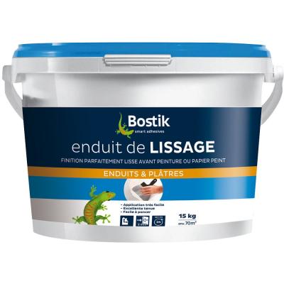 BOSTIK Enduit de lissage en p&acirc;te - 15kg