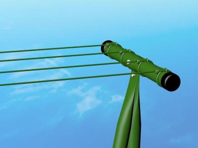 DIRICKX Etendoir De Jardin Ga200462 L.60 m - 