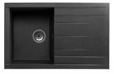 DIADEM Evier 1 bac 1 &eacute;gouttoir en r&eacute;sine&nbsp; CUBE 