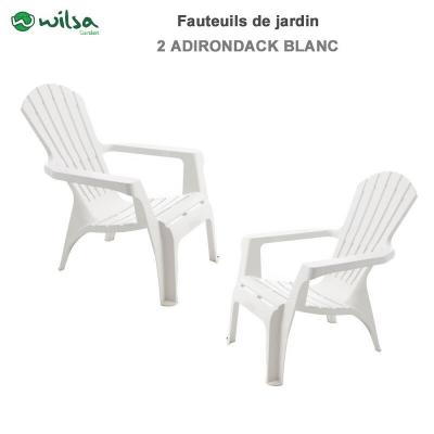 WILSA GARDEN Fauteuil bali/star structure aluminium coloris noir 
