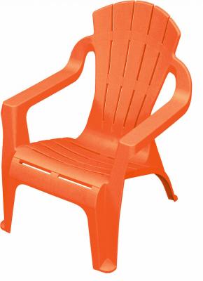 IPAE Chaise de Jardin pour Enfant Lounge Plastique Orange - Orange