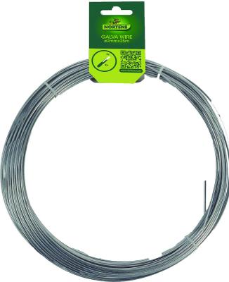 NORTENE Fil de fer galva 2mm m&eacute;tal 25m 