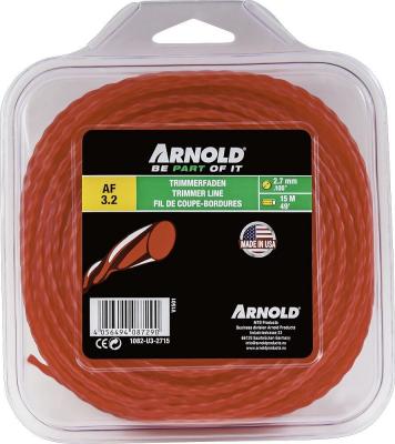 CENTRALE BRICO Pour Coupe-Bordure Af 3.2, 2,7 Mm X 15 M, Rouge, Rond Torsad&eacute;e 1082-U 3-2715