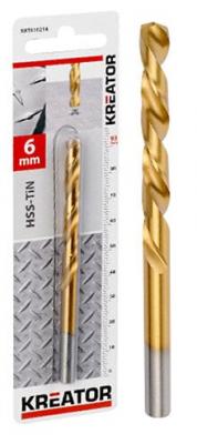 KREATOR  - Foret M&eacute;taux En Titane Hss &Oslash; 7.5X109Mm 