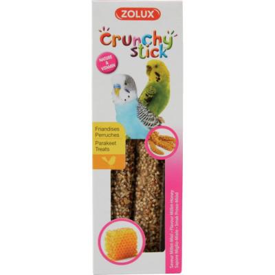 ZOLUX  Crunchy Stick Perruche Millet/Miel 2 Pi&egrave;ces