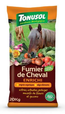 TONUSOL Fumier de cheval enrichi - 20kg 