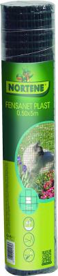 NORTENE Grillage m&eacute;tallique soud&eacute; FENSANET PLAST, diam.12mm, 0.5X5M