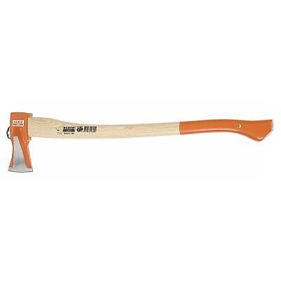 BAHCO  Casser Une Hache Avec Un Manche Courb&eacute; En Fr&ecirc;ne 2.4kg 800 Mm