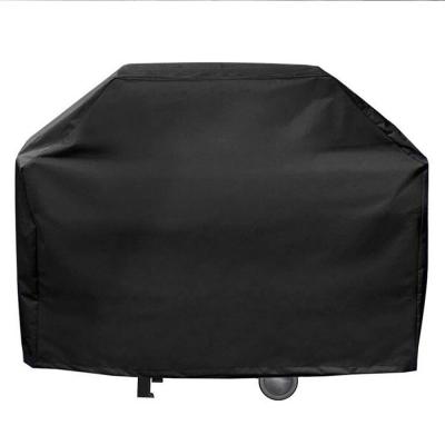 BRIXO Housse de protection barbecue 160 x 68 x 120 cm noir doubl&eacute;e rembour&eacute;e