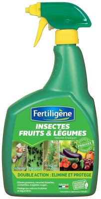 FERTILIGEN Fertilig&egrave;ne Insecticide Fruits et L&eacute;gumes Pr&ecirc;t &agrave; l'emploi, 800ml
