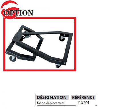 LEMAN Kit De D&eacute;placement Pour Scie A Ruban Sru355  110201