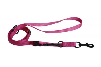 MARTIN SELLIER Laisse nyl 3p 20-200 rose 