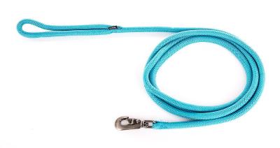 MARTIN SELLIER Laisse nylon rond uni 2m turquoise 