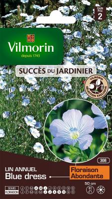 VILMORIN Lin annuel Blue Dress  