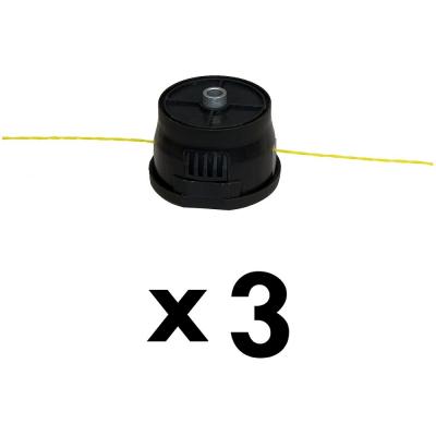 Lot de 3 t&ecirc;tes fils pour coupe bordure GT ELEC