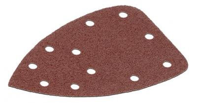 OUTIFRANCE Lot De 5 Patins Triangulaires Auto-agrippants - Grain 40 - 150x150x100 Mm