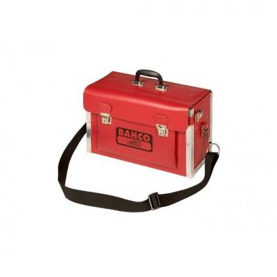 BAHCO Mallette &agrave; outils en cuir en forme de tube pour &eacute;lectricien, 445mmx200mmx285mm 