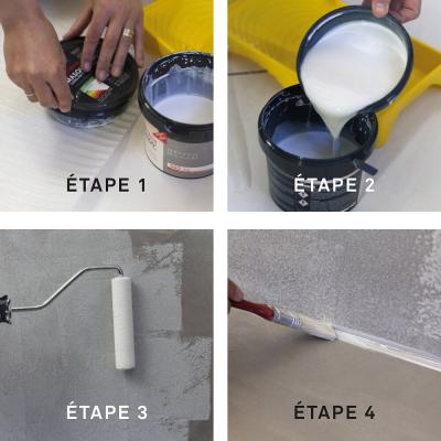  Vernis Masqu'carrelage et mur MAISON DECO, Transparent, 0.5 l