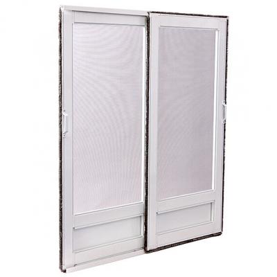 Moustiquaire coulissante - Aluminium - Blanc - 240x240cm 