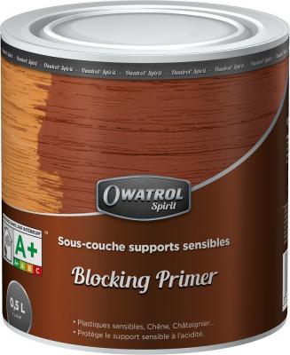 OWATROL Sous-couche supports sensibles  BLOCKING PRIMER 0.5 litre