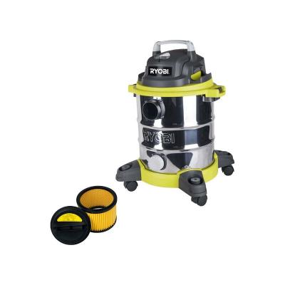 RYOBI Pack  Aspirateur eau et poussi&egrave;re RVC-1220I-G - 1250W - 20L - Filtre de rechange - RAKVACF2030