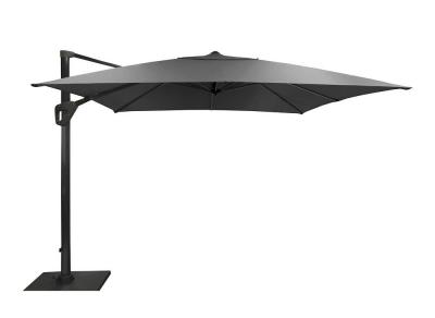 PROLOISIRS Parasol d&eacute;port&eacute; Elios Novasun orientable alu/novasun - chin&eacute; fonc&eacute; 3 x 3 m