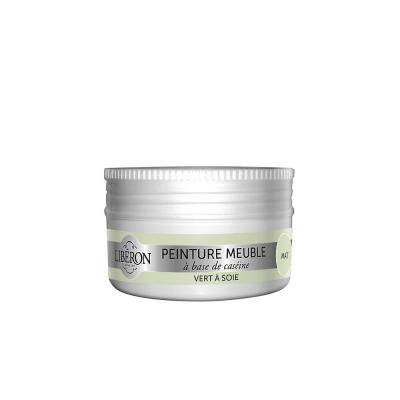 LIBERON Peinture meuble et boiserie Cas&eacute;ine  vert &agrave; soie mat 75 ml