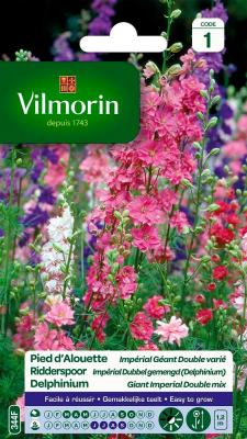 VILMORIN  - Sachet graines Pied d'Alouette Imp&eacute;rial g&eacute;ant vari&eacute;