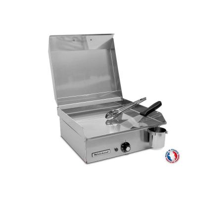 PLANCHAELEC Plancha &eacute;lectrique MIRICHAUD NEO E420 - 1800W + Couvercle + 2 ustensiles