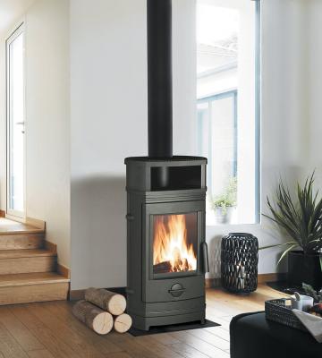 INVICTA Po&ecirc;le &agrave; bois Treville - Anthracite 