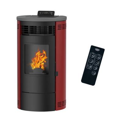 SANNOVER Po&ecirc;le &agrave; granul&eacute;s &eacute;tanche Flavia 9,5 Bordeaux  