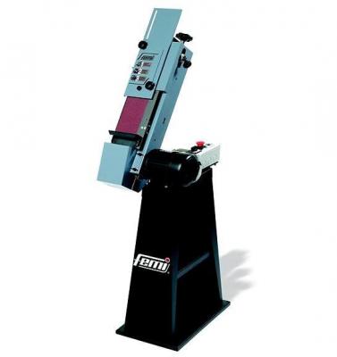 FEMI Ponceuse &agrave; bande industrielle avec socle - Triphas&eacute; 1600W Bande 120 x 1750 mm - 8266232