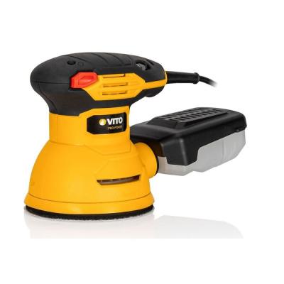 VITO PRO POWER Ponceuse Excentrique Orbitale 125mm 230V-300W VitoPropower Bois M&eacute;tal PVC R&eacute;cup&eacute;rateur Poussi&egrave;res