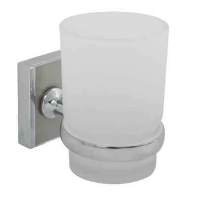 GENERIQUE MSV 141462 Argent, Transparent Support de brosse &agrave; dent mont&eacute; au mur