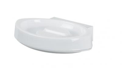 MANUTAN Spirella porte-savon lemon - 14,5x10x3cm - blanc
