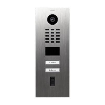 DOORBIRD Portier vid&eacute;o IP avec lecteur de badge RFID - D2102FV FINGERPRINT Inox