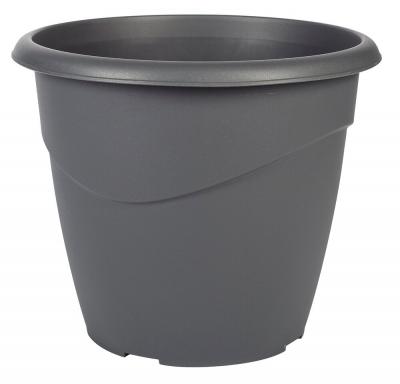 EDA Pot de fleur Marina &Oslash;40x33,7cm non per&ccedil;&eacute; - 23L - Gris anthracite