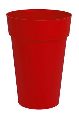 EDA Pot de fleurs vase haut Toscane d.46cm 67L rouge